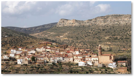 Un poble al mig de la muntanya